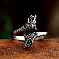 Anello vichingo \"Anello della Confraternita del Lupo Anello vichingo \"Anello della Confraternita del Lupo