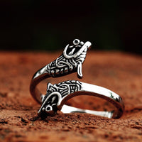 Anello vichingo \"Anello della Confraternita del Lupo Anello vichingo \"Anello della Confraternita del Lupo
