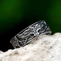 Anello vichingo \"Anello delle ali di Odino Anello vichingo \"Anello delle ali di Odino