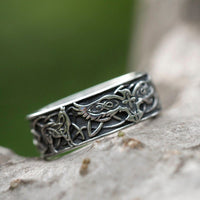 Anello vichingo \"Anello delle ali di Odino Anello vichingo \"Anello delle ali di Odino