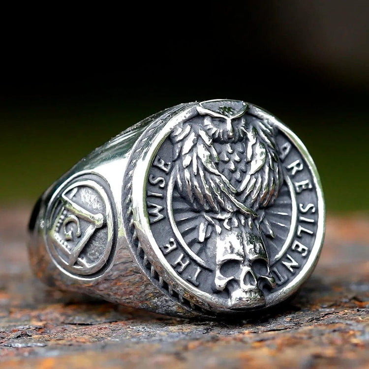 Anello vichingo \"On triomphe toujours\" (Noi trionfiamo sempre) Anello vichingo \"On triomphe toujours\" (Noi trionfiamo sempre)