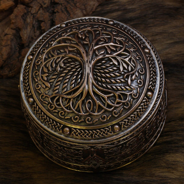 Scatola per gioielli vichinga - Yggdrasil Scatola per gioielli vichinga - Yggdrasil