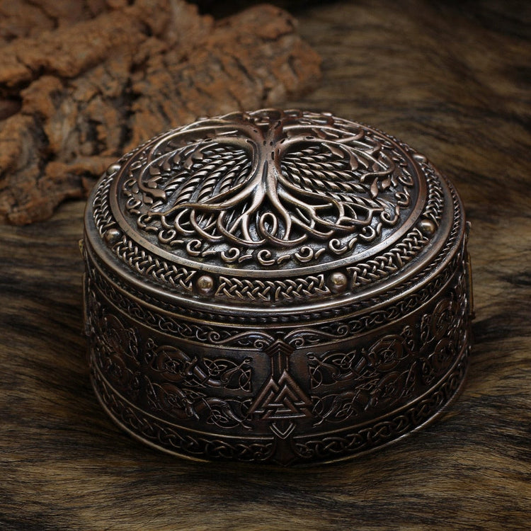 Scatola per gioielli vichinga - Yggdrasil Scatola per gioielli vichinga - Yggdrasil