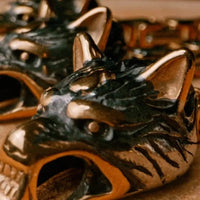 Bracciale del lupo gigante d'oro - Fenrir Bracciale del lupo gigante d'oro - Fenrir