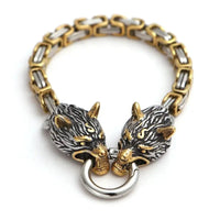 Bracciale del lupo gigante d'oro - Fenrir Bracciale del lupo gigante d'oro - Fenrir