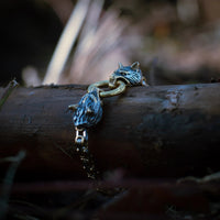 Bracciale del lupo gigante d'oro - Fenrir Bracciale del lupo gigante d'oro - Fenrir