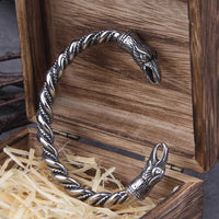 Bracciale vichingo Hugin et Munin Bracciale vichingo Hugin et Munin