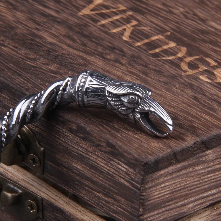 Bracciale vichingo Hugin et Munin Bracciale vichingo Hugin et Munin