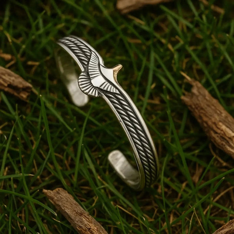 Bracciale vichingo - L'aquila della visione Bracciale vichingo - L'aquila della visione