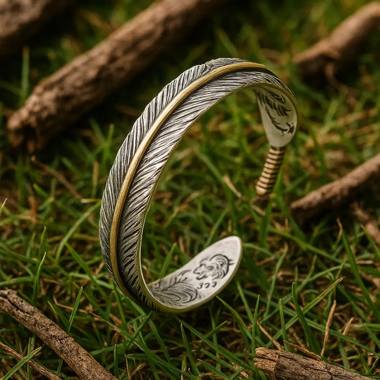 Bracciale vichingo - Les Ailes de Huginn et Muninn Bracciale vichingo - Les Ailes de Huginn et Muninn
