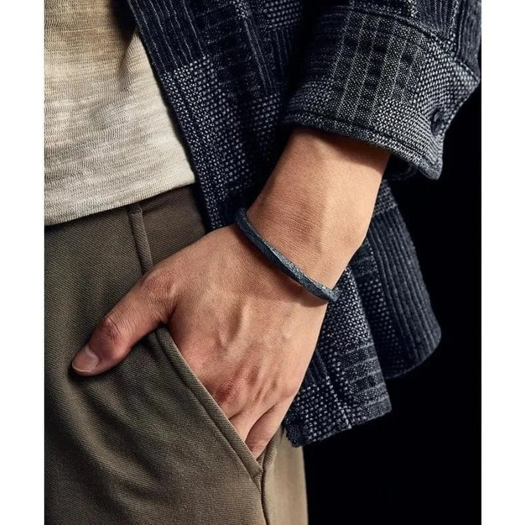 Bracciale vichingo \"Pietra di Muspelheim Bracciale vichingo \"Pietra di Muspelheim