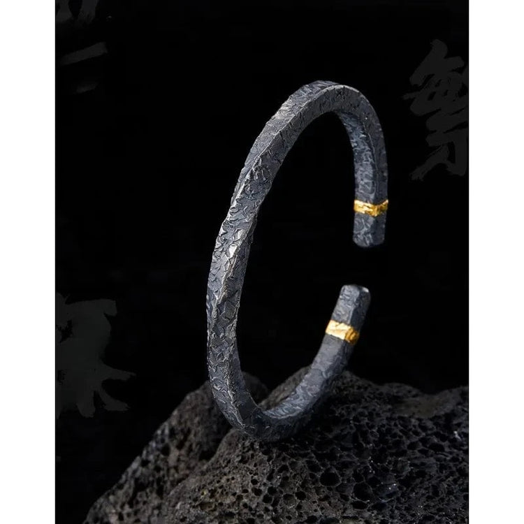 Bracciale vichingo \"Pietra di Muspelheim Bracciale vichingo \"Pietra di Muspelheim