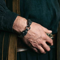 Bracciale vichingo Testa di lupo - Fenrir Bracciale vichingo Testa di lupo - Fenrir
