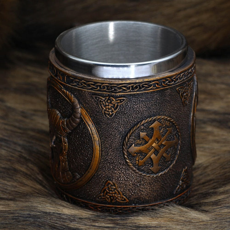 Tazza vichinga \"Tazza Loki malvagio Tazza vichinga \"Tazza Loki malvagio