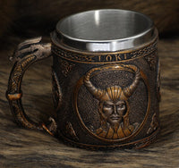 Tazza vichinga \"Tazza Loki malvagio Tazza vichinga \"Tazza Loki malvagio