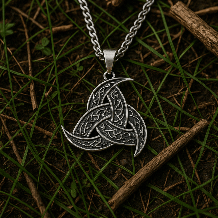 Collana di corno di Odino| Acciaio inossidabile Collana di corno di Odino| Acciaio inossidabile