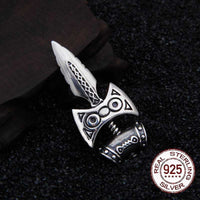 Collana vichinga in argento 925 - Amuleto di Talos Collana vichinga in argento 925 - Amuleto di Talos