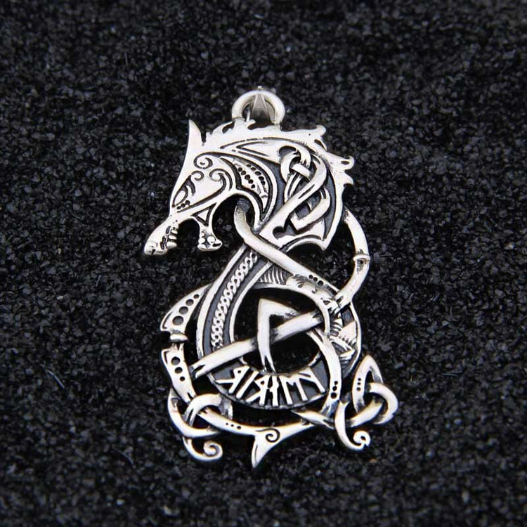 Ciondolo in argento 925 - La Rage de Fenrir Ciondolo in argento 925 - La Rage de Fenrir