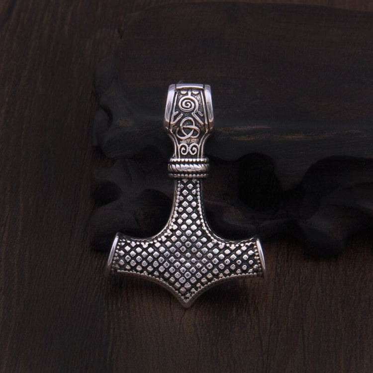 Ciondolo in argento 925 - Mjolnir Ciondolo in argento 925 - Mjolnir