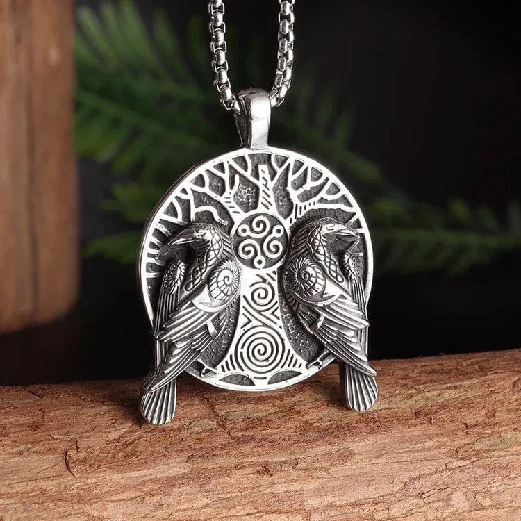 Collana vichinga Hugin et Munin Collana vichinga Hugin et Munin