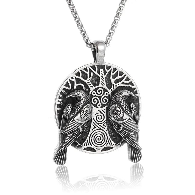 Collana vichinga Hugin et Munin Collana vichinga Hugin et Munin