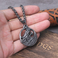 Collana vichinga \"Ciondolo dell'indomabile Fenrir Collana vichinga \"Ciondolo dell'indomabile Fenrir