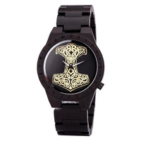 Orologio di legno - Mjolnir Orologio di legno - Mjolnir
