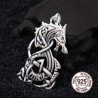 Ciondolo in argento 925 - La Rage de Fenrir Ciondolo in argento 925 - La Rage de Fenrir