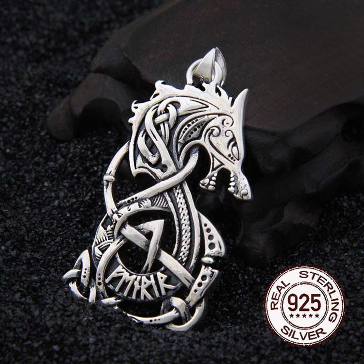 Ciondolo in argento 925 - La Rage de Fenrir Ciondolo in argento 925 - La Rage de Fenrir