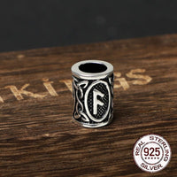 Perle di barba vichinghe in argento 925 - Collezione di rune Perle di barba vichinghe in argento 925 - Collezione di rune