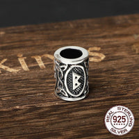 Perle di barba vichinghe in argento 925 - Collezione di rune Perle di barba vichinghe in argento 925 - Collezione di rune