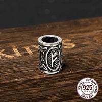 Perle di barba vichinghe in argento 925 - Collezione di rune Perle di barba vichinghe in argento 925 - Collezione di rune