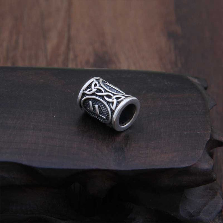 Perle di barba vichinghe in argento 925 - Collezione di rune Perle di barba vichinghe in argento 925 - Collezione di rune
