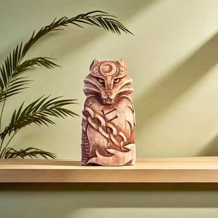 Statuetta del lupo Fenrir Statuetta del lupo Fenrir
