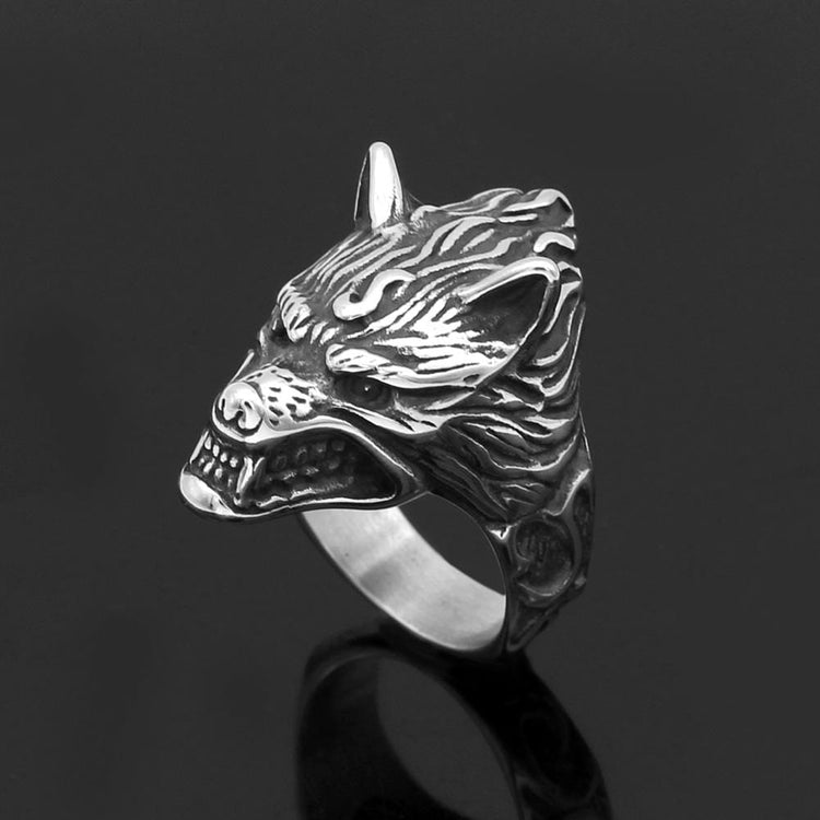 Anello Fenrir | Acciaio inossidabile Anello Fenrir | Acciaio inossidabile