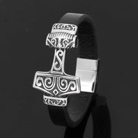 Cinturino in pelle di martello Thor - Mjolnir Cinturino in pelle di martello Thor - Mjolnir