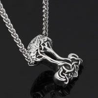 Collana Mjolnir a forma di Yggdrasil Collana Mjolnir a forma di Yggdrasil
