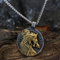 Collana vichinga Jörmungandr, il serpente di Midgard Collana vichinga Jörmungandr, il serpente di Midgard