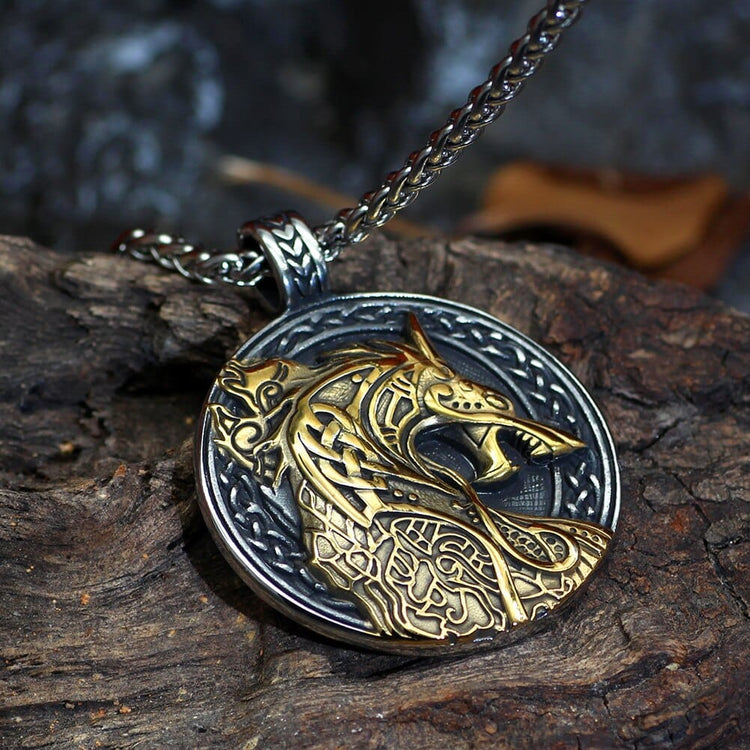 Collana vichinga Jörmungandr, il serpente di Midgard Collana vichinga Jörmungandr, il serpente di Midgard