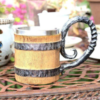 La tazza vichinga in legno La tazza vichinga in legno