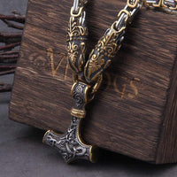 Collana del Re Vichingo - Simbolo del potere di Thor Collana del Re Vichingo - Simbolo del potere di Thor