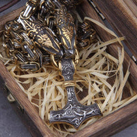 Collana del Re Vichingo - Simbolo del potere di Thor Collana del Re Vichingo - Simbolo del potere di Thor