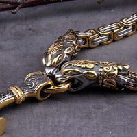 Collana del Re Vichingo - Simbolo del potere di Thor Collana del Re Vichingo - Simbolo del potere di Thor