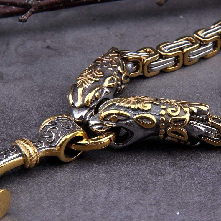 Collana del Re Vichingo - Simbolo del potere di Thor Collana del Re Vichingo - Simbolo del potere di Thor