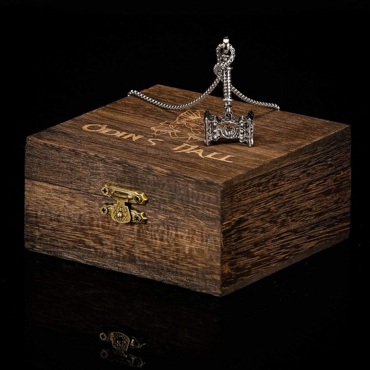 Collana vichinga Potere di Mjolnir Collana vichinga Potere di Mjolnir