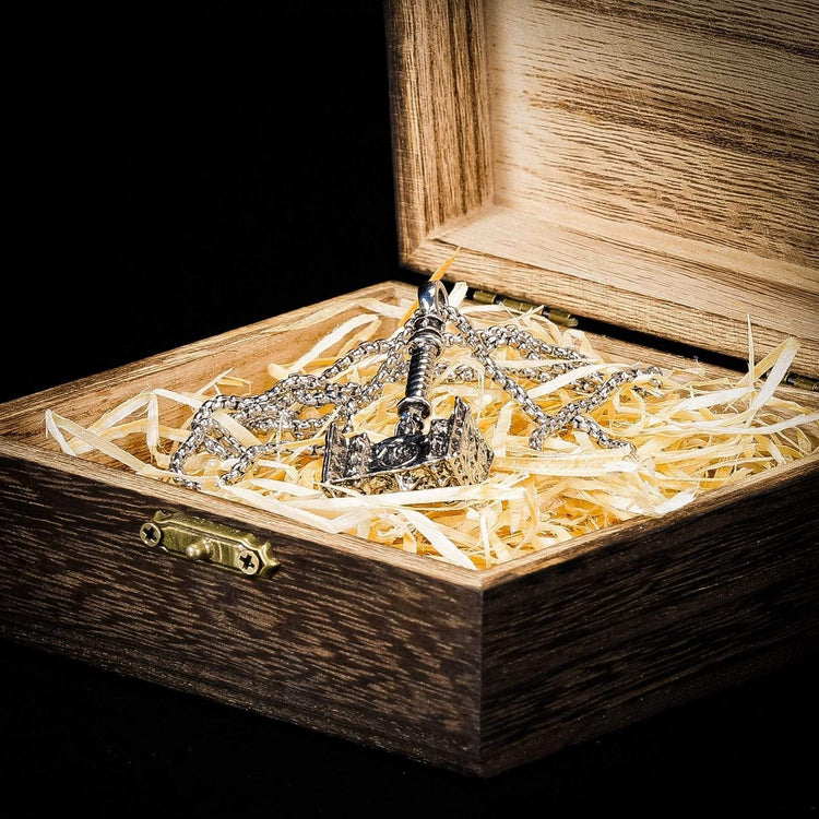 Collana vichinga Potere di Mjolnir Collana vichinga Potere di Mjolnir