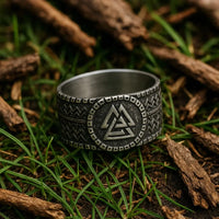 Anello Valknut | Acciaio inossidabile