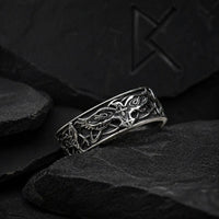 Anello Viking \"Anello delle Ali di Odino\"