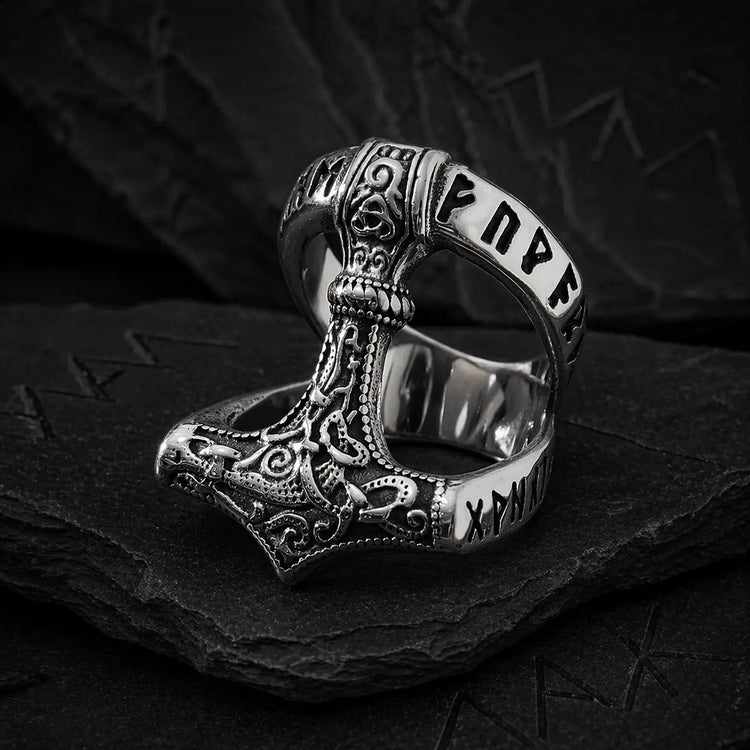 Anello Viking \"Cerchio di Mjölnir\"