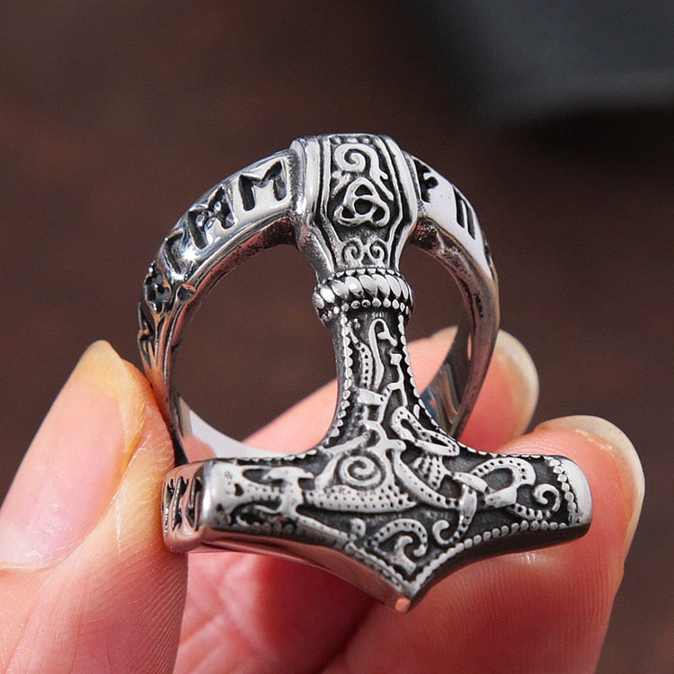 Anello vichingo - L'età dell'oro di Jörmungandr | Odin's Hall Anello vichingo - L'età dell'oro di Jörmungandr | Odin's Hall